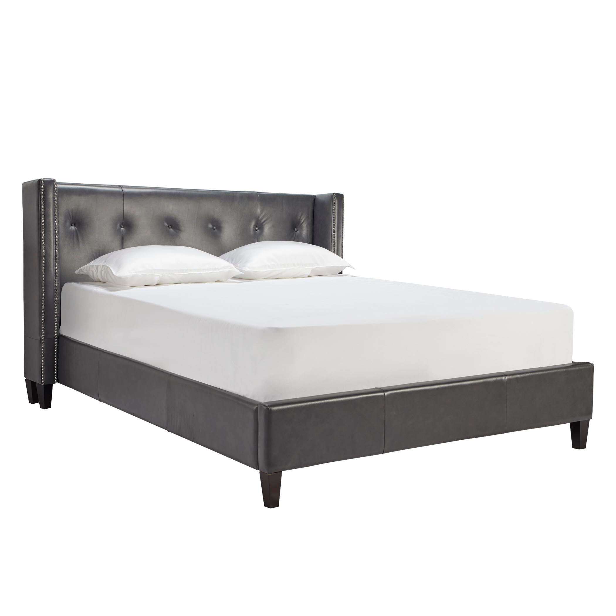 Porter Low Leather Bed