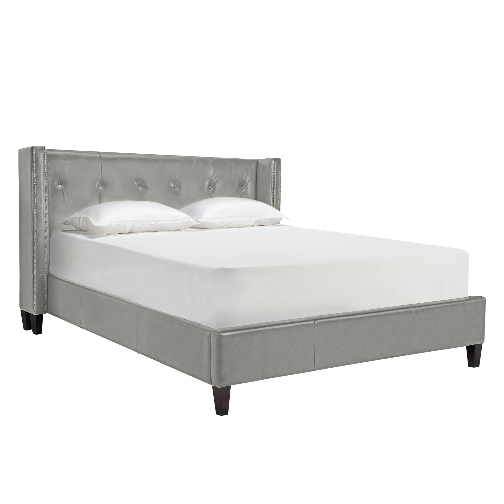 Porter Low Leather Bed Porter Low Leather Bed