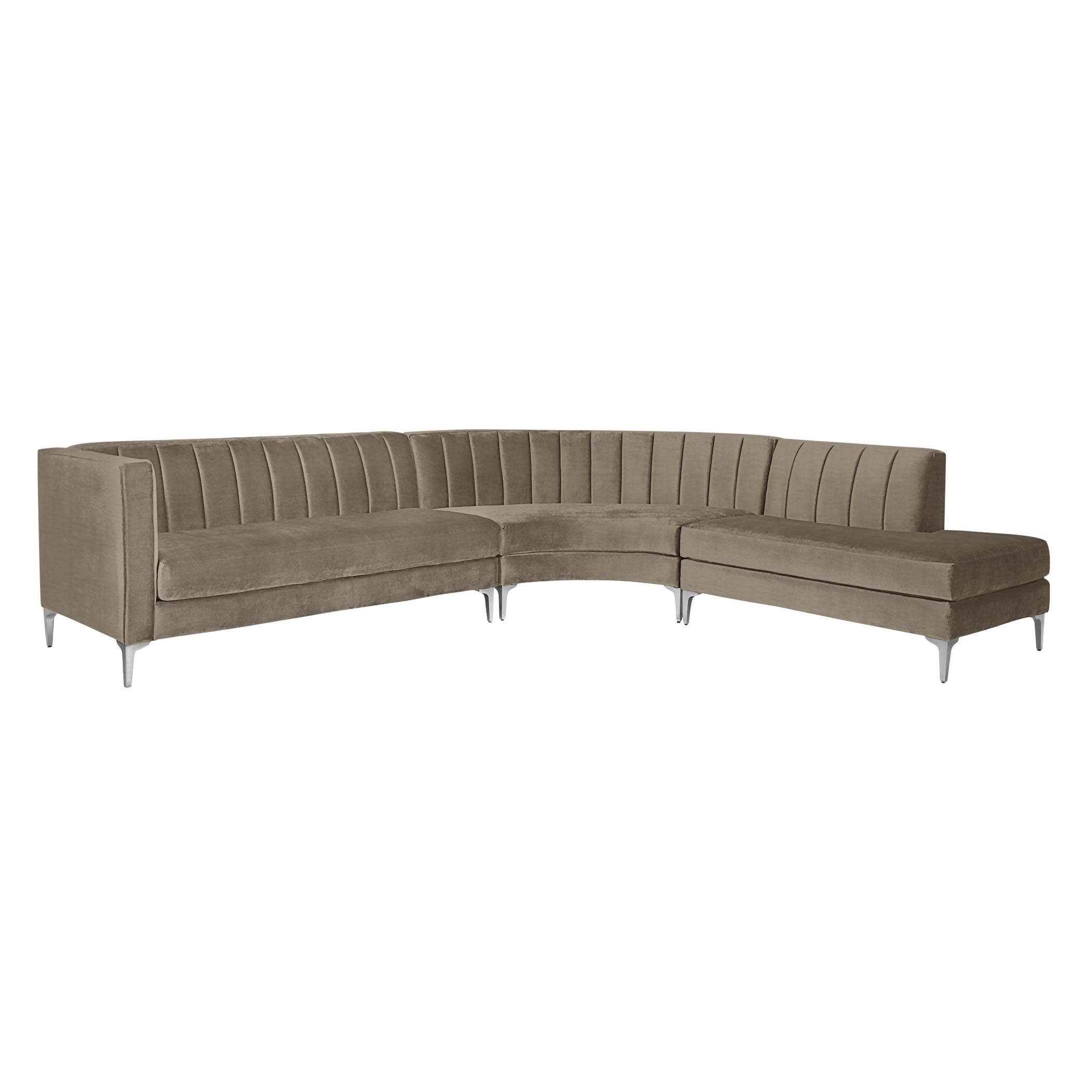 Crestmont Chaise Sectional - 3 PC Crestmont Chaise Sectional - 3 PC
