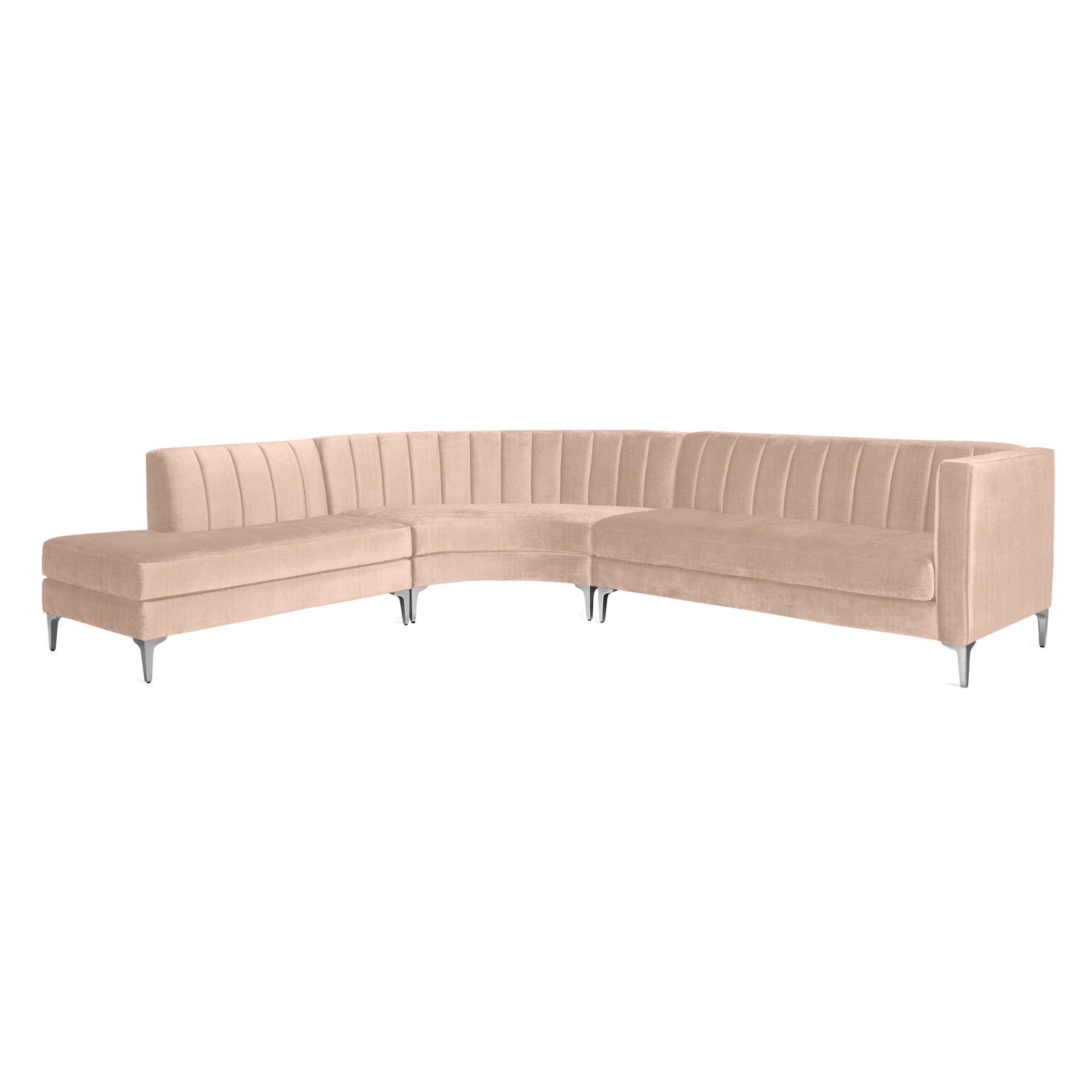 Crestmont Chaise Sectional - 3 PC Crestmont Chaise Sectional - 3 PC