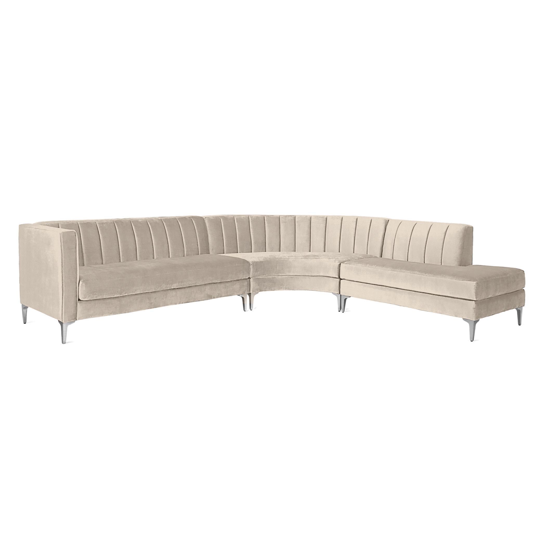 Crestmont Chaise Sectional - 3 PC Crestmont Chaise Sectional - 3 PC