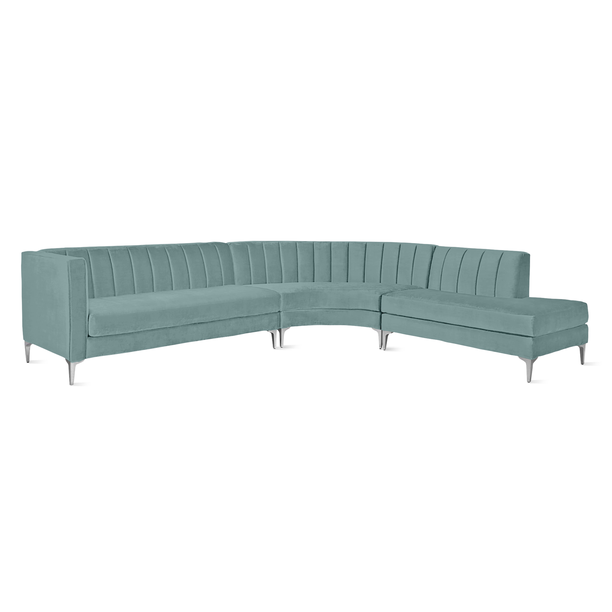 Crestmont Chaise Sectional - 3 PC Crestmont Chaise Sectional - 3 PC
