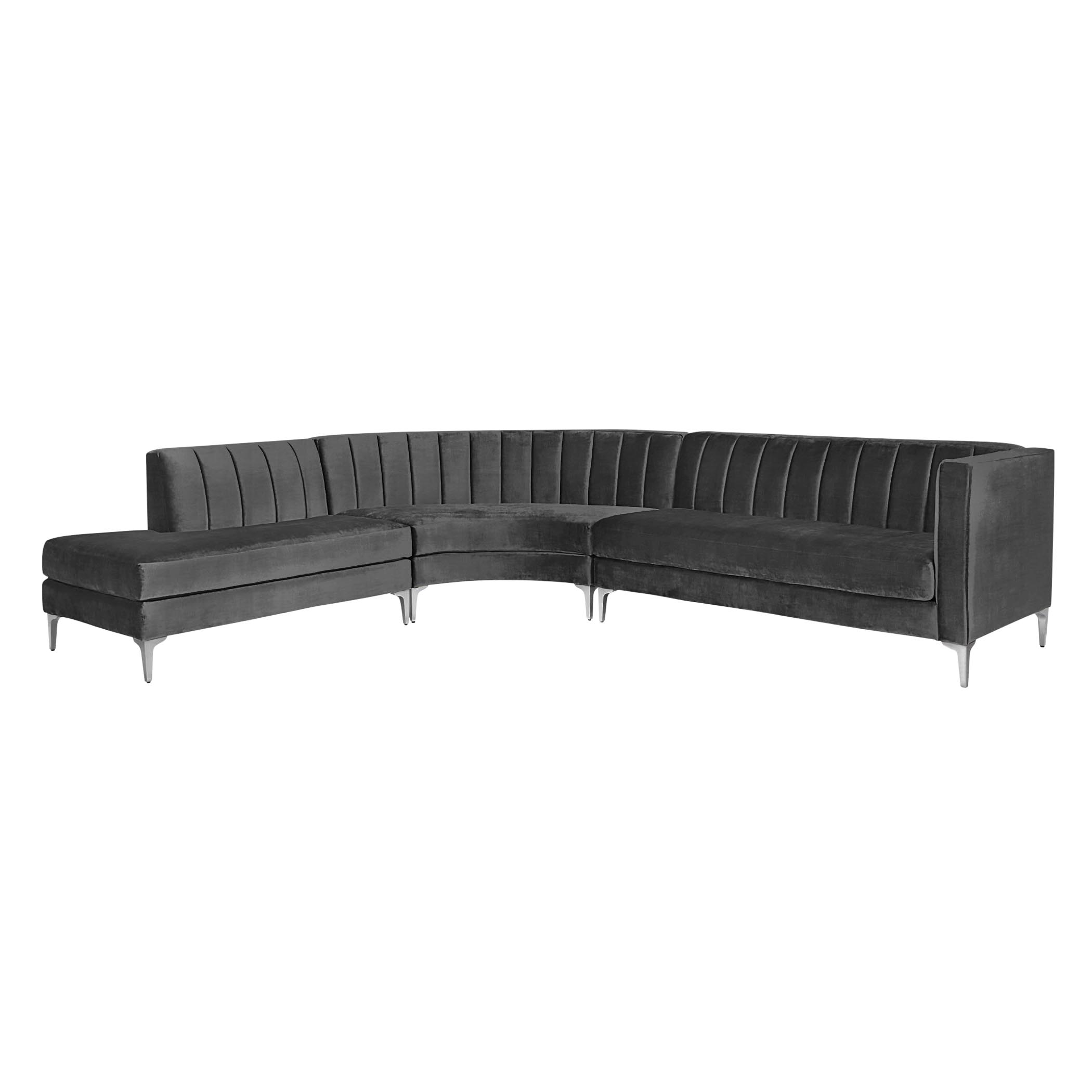 Crestmont Chaise Sectional - 3 PC Crestmont Chaise Sectional - 3 PC