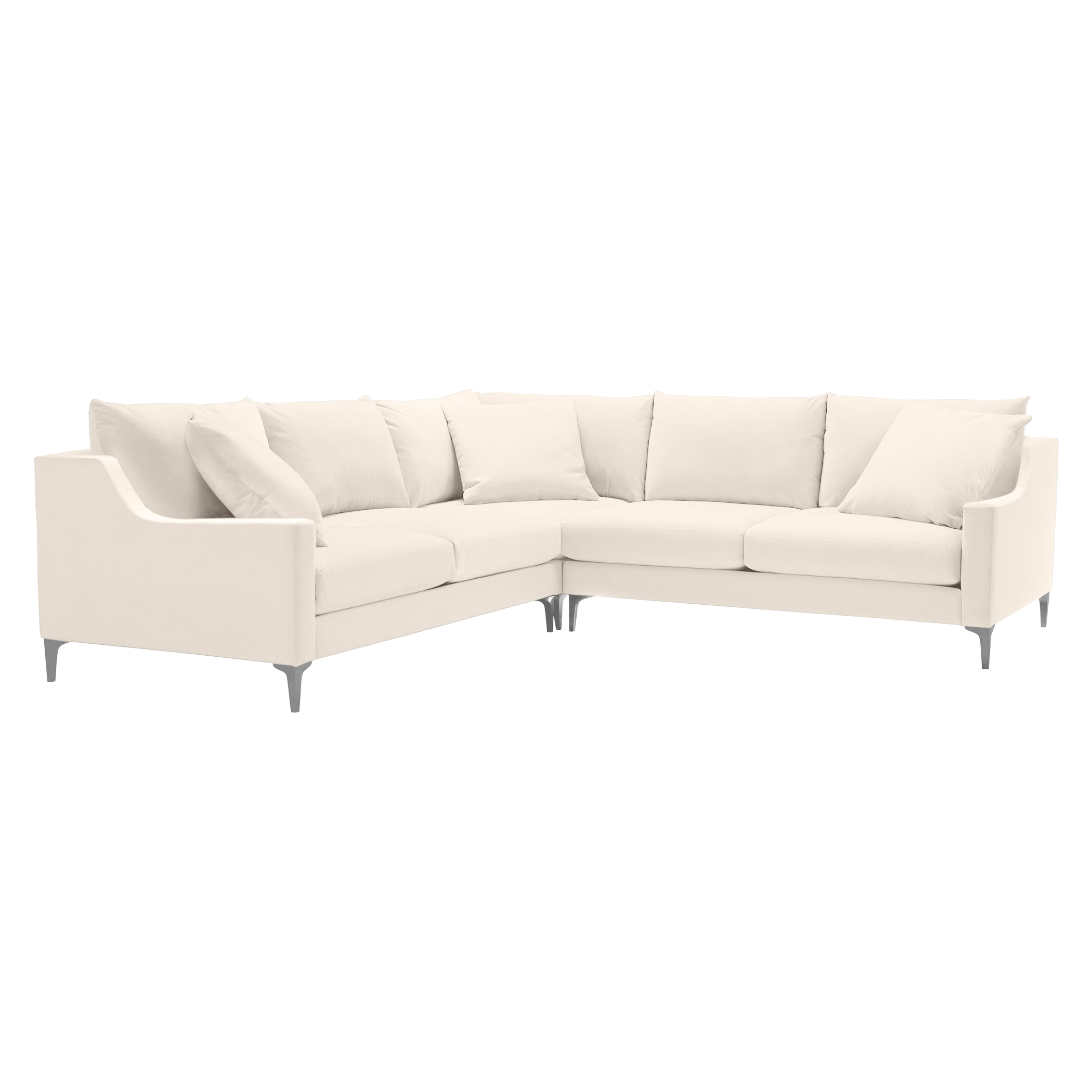 Details 3 PC Slope Arm Sectional
