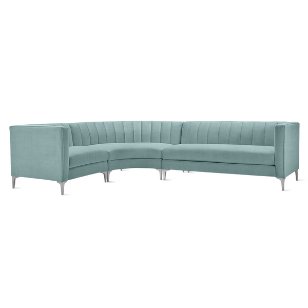 Crestmont Armchair Sectional - 3 PC