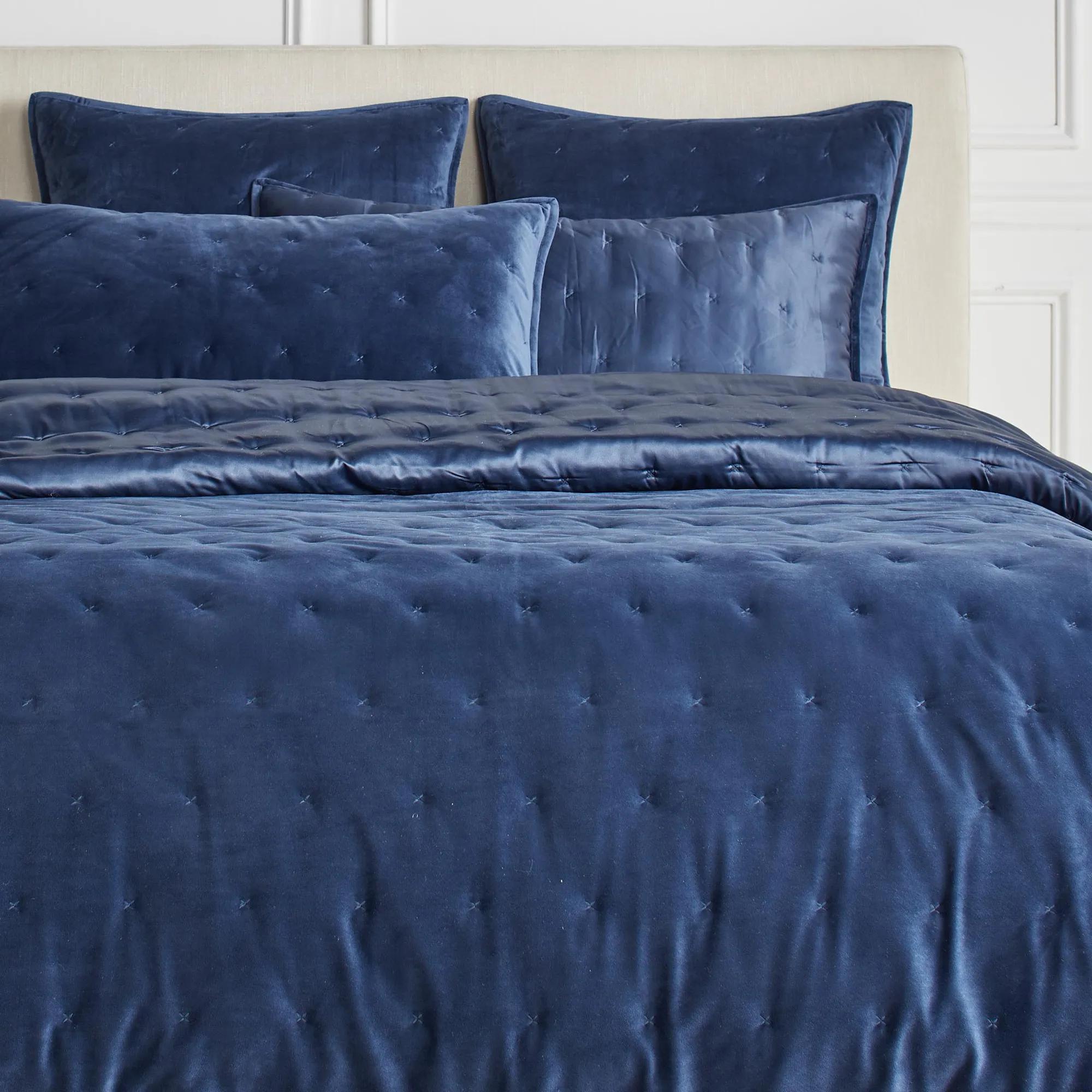 Ayla Reversible Bedding - Indigo Ayla Reversible Bedding - Indigo