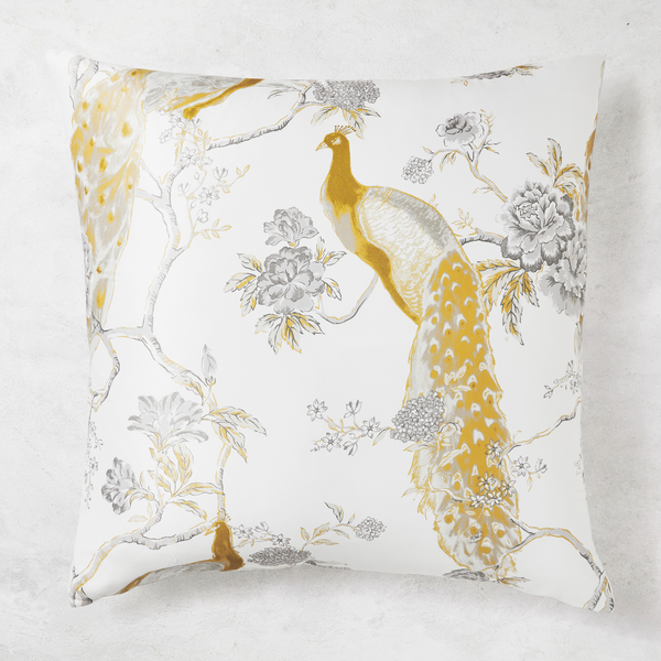 Pavo Bedding - Ivory/Gold Pavo Bedding - Ivory/Gold