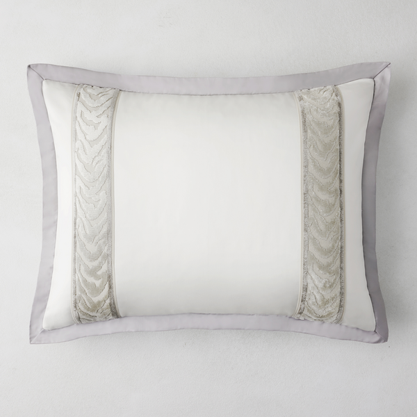 Gianna Frame Bedding - Silver Gianna Frame Bedding - Silver