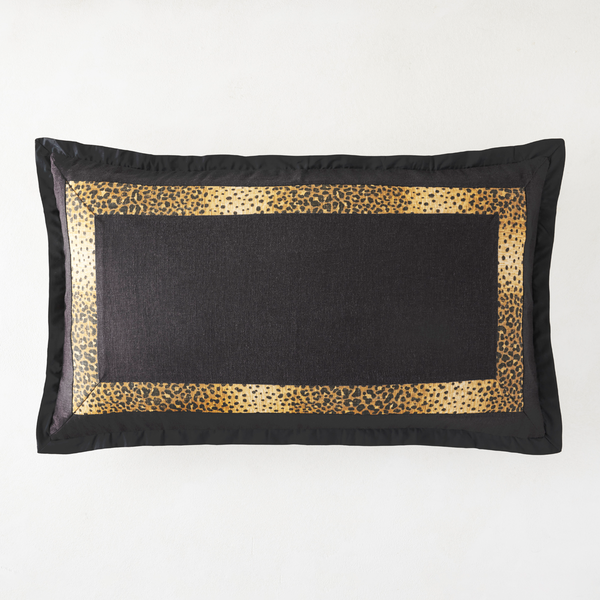 Selena Frame Bedding - Black