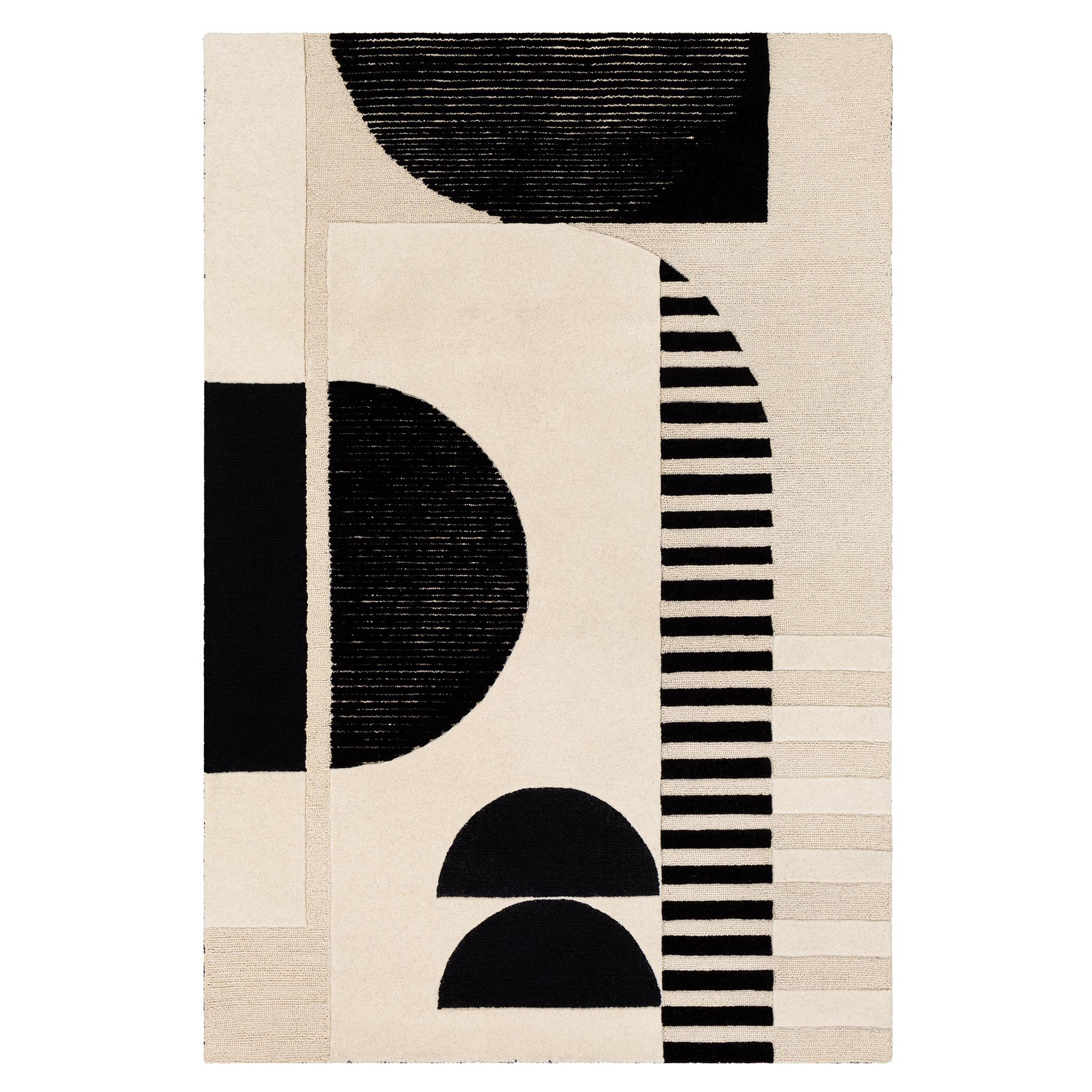 Ellery Rug - Black/Ivory Ellery Rug - Black/Ivory