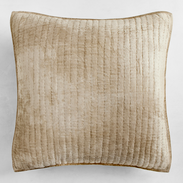 Mardon Velvet Bedding - Champagne Mardon Velvet Bedding - Champagne
