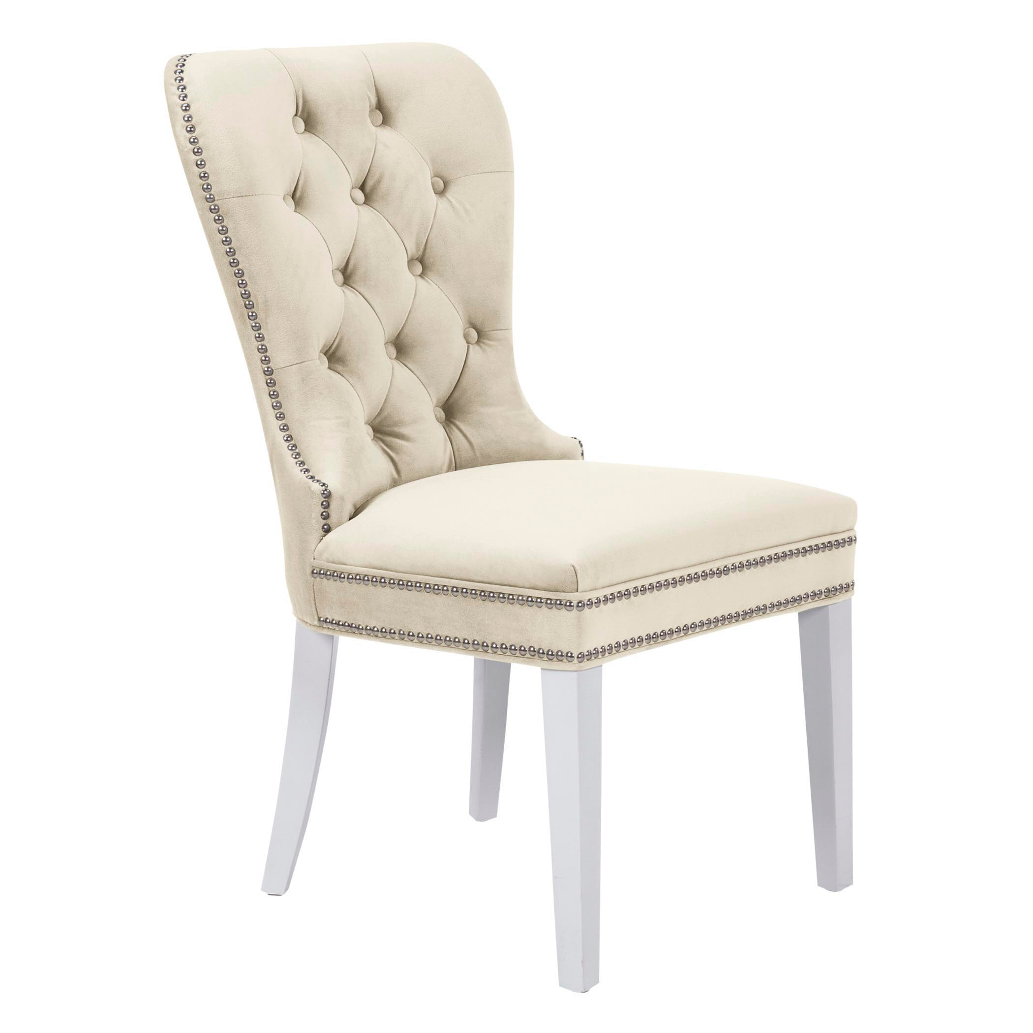 Charlotte Dining Chair - High Gloss White
