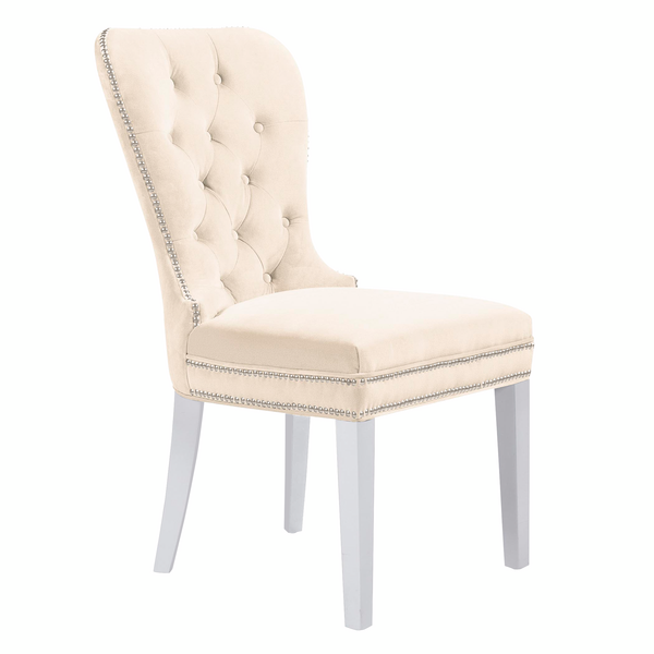 Charlotte Dining Chair - High Gloss White Charlotte Dining Chair - High Gloss White
