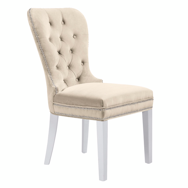 Charlotte Dining Chair - High Gloss White