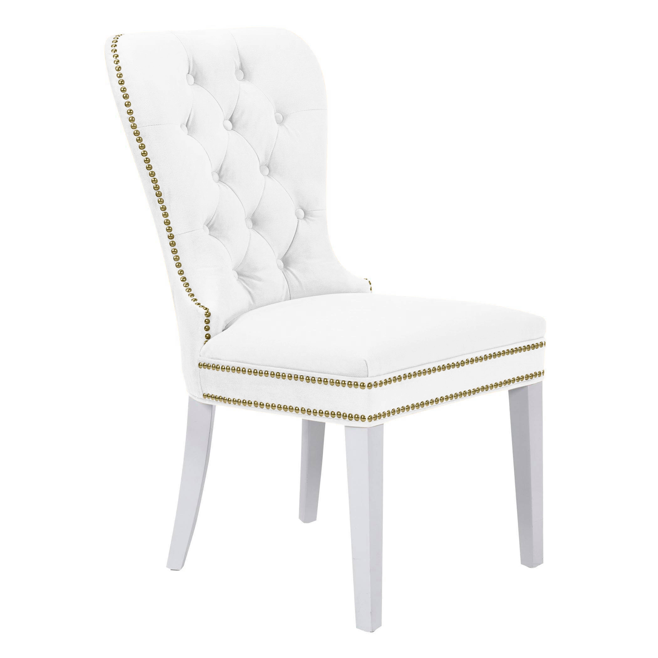 Charlotte Dining Chair - High Gloss White