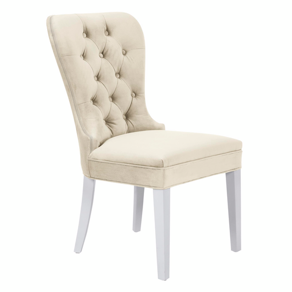 Charlotte Dining Chair - High Gloss White Charlotte Dining Chair - High Gloss White