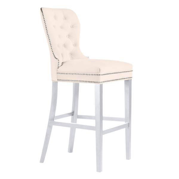 Charlotte Stool - High Gloss White Charlotte Stool - High Gloss White