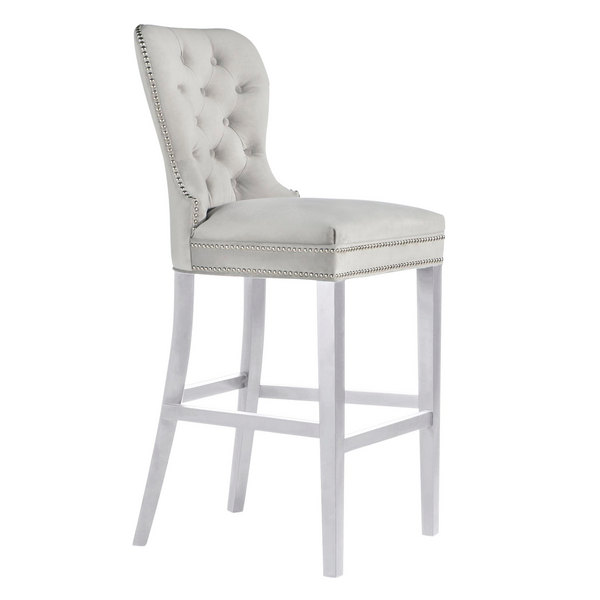 Charlotte Stool - High Gloss White Charlotte Stool - High Gloss White