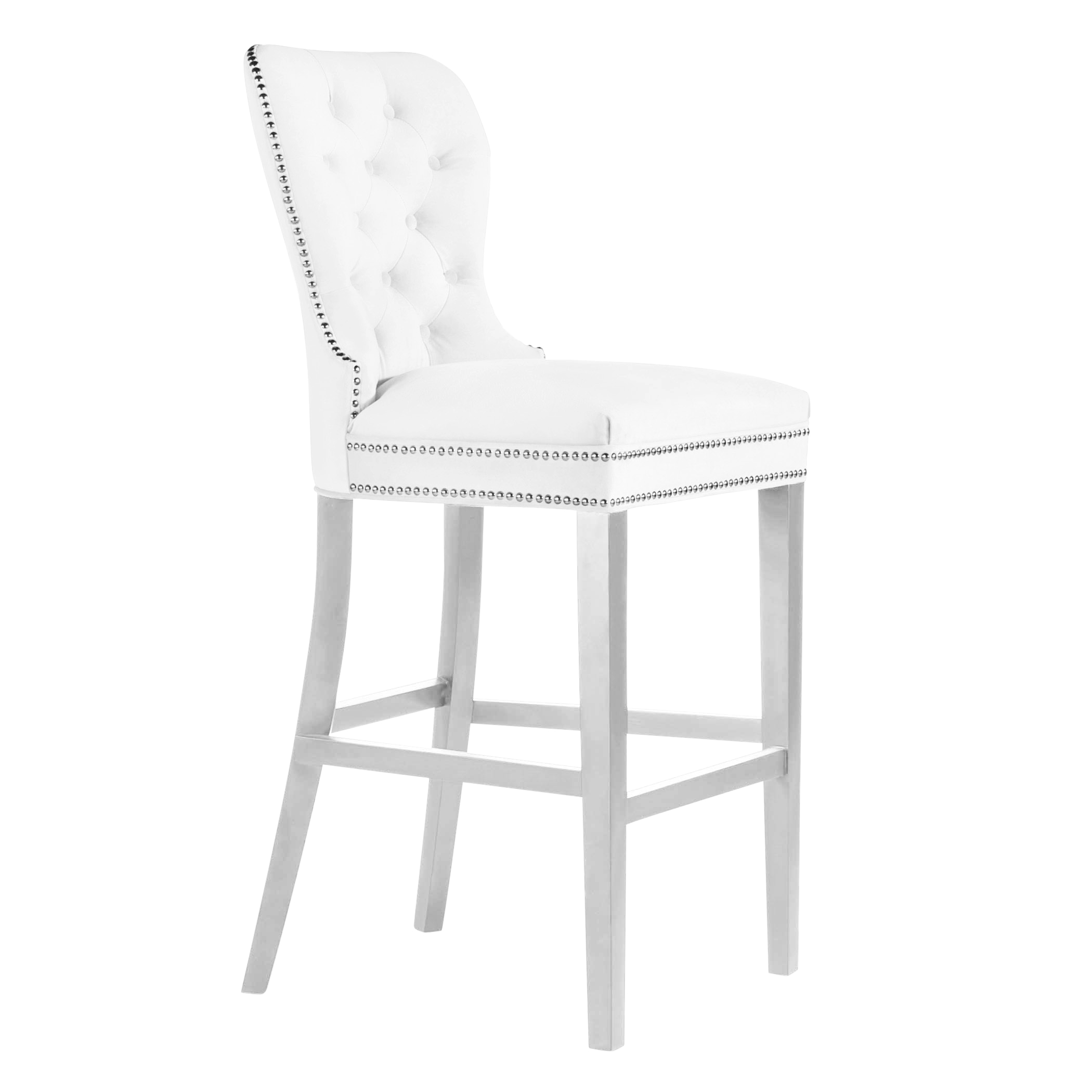 Charlotte Stool - High Gloss White Charlotte Stool - High Gloss White