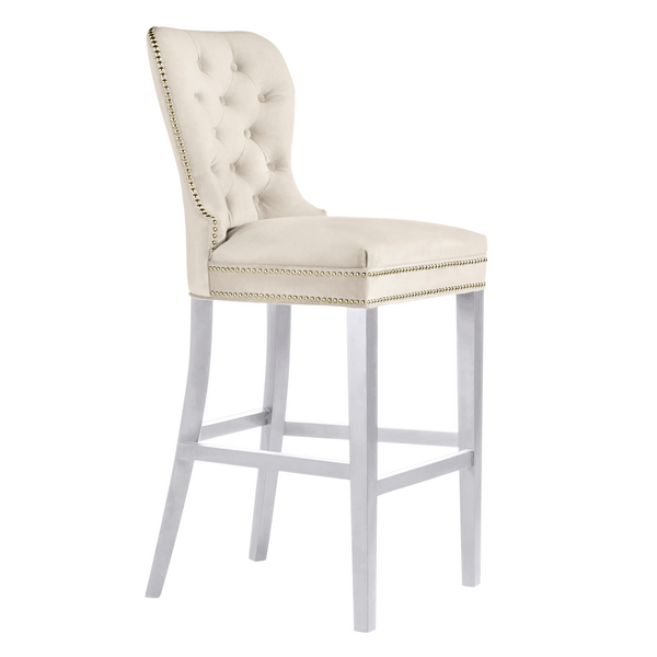 Charlotte Stool - High Gloss White Charlotte Stool - High Gloss White