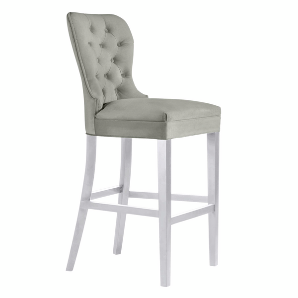 Charlotte Stool - High Gloss White