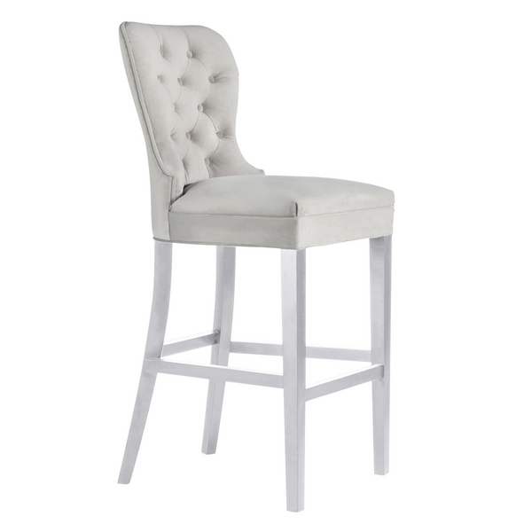 Charlotte Stool - High Gloss White Charlotte Stool - High Gloss White