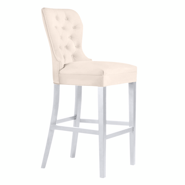 Charlotte Stool - High Gloss White