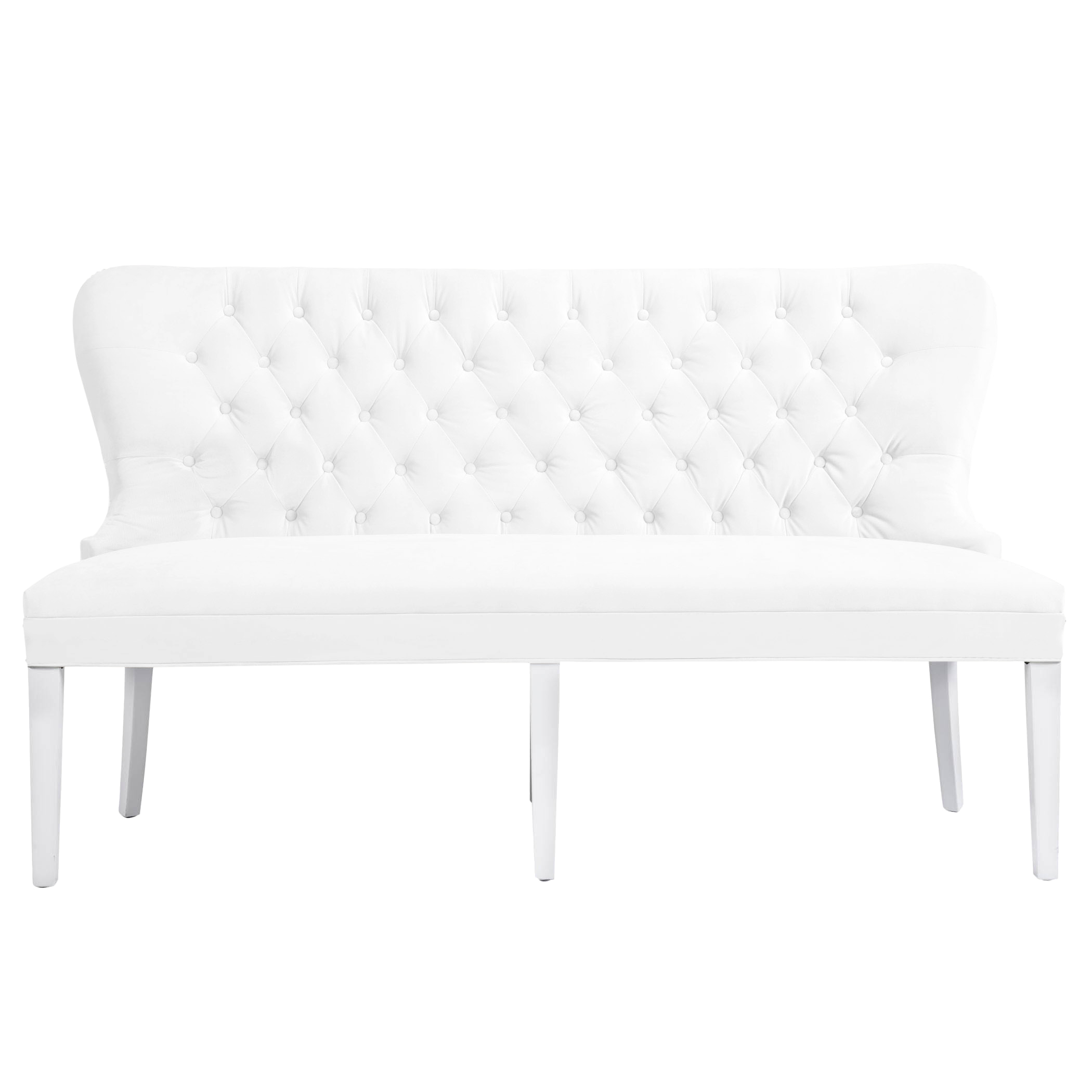 Charlotte Banquette - High Gloss White