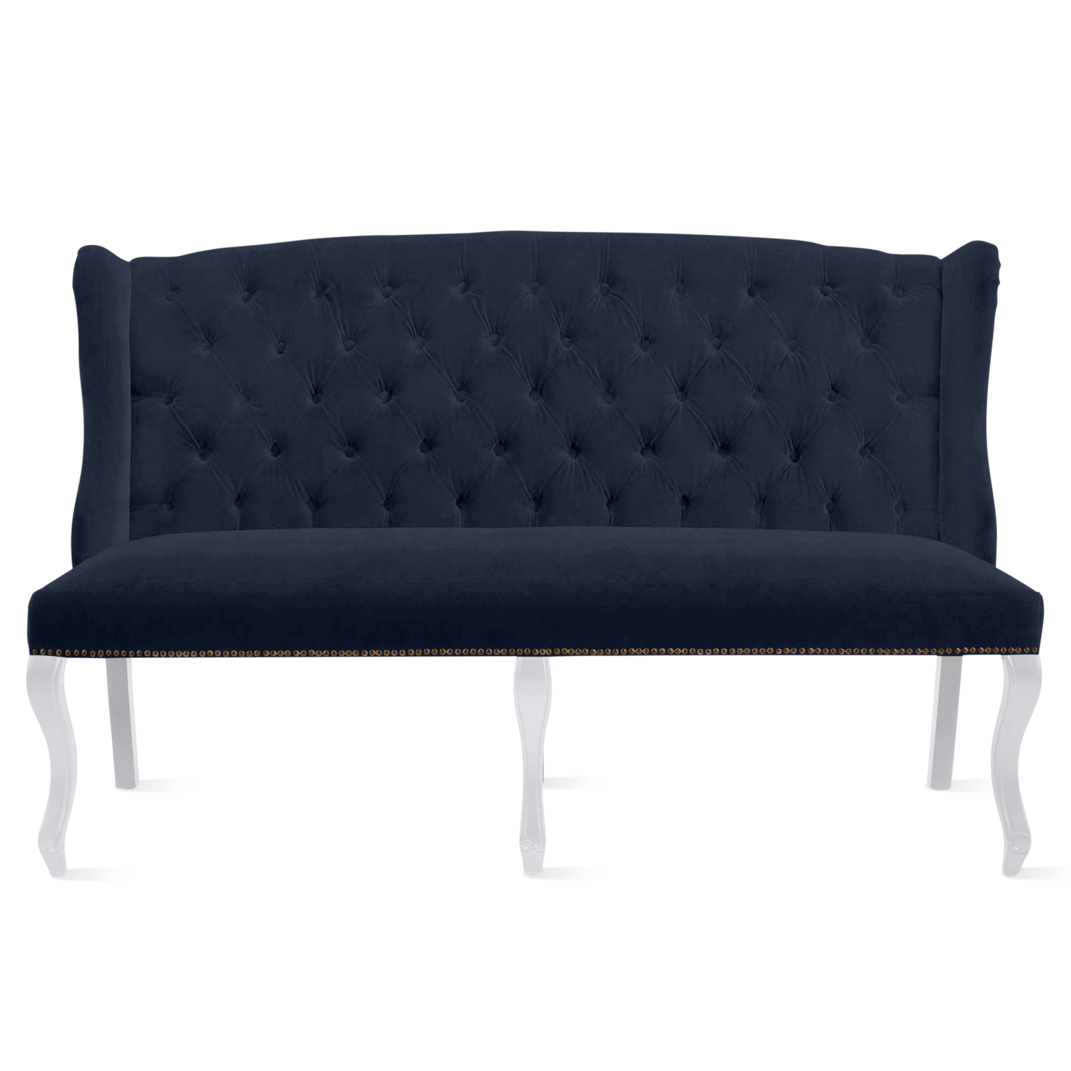 Archer Banquette - High Gloss White