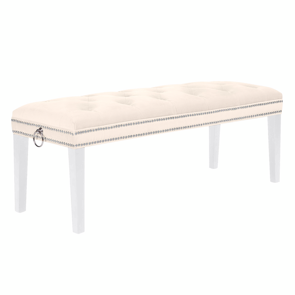 Charlotte Bench - High Gloss White Charlotte Bench - High Gloss White