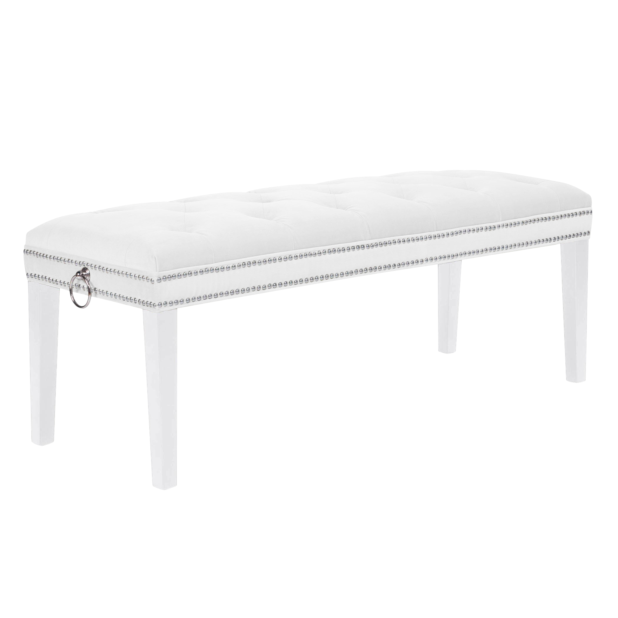 Charlotte Bench - High Gloss White Charlotte Bench - High Gloss White