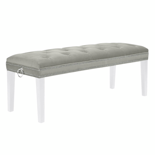 Charlotte Bench - High Gloss White Charlotte Bench - High Gloss White