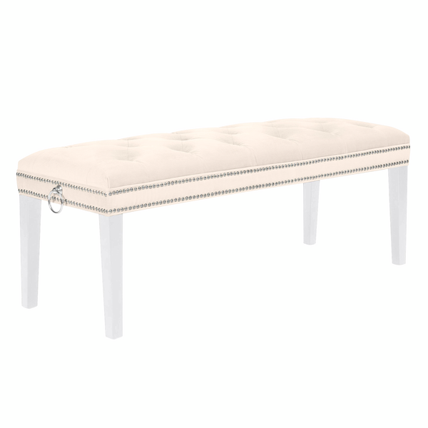 Charlotte Bench - High Gloss White Charlotte Bench - High Gloss White