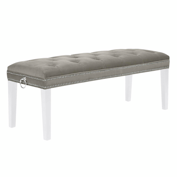 Charlotte Bench - High Gloss White Charlotte Bench - High Gloss White