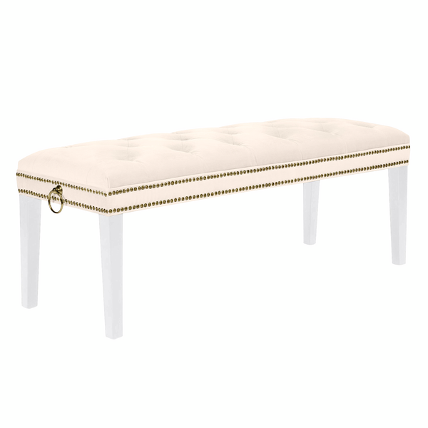 Charlotte Bench - High Gloss White Charlotte Bench - High Gloss White