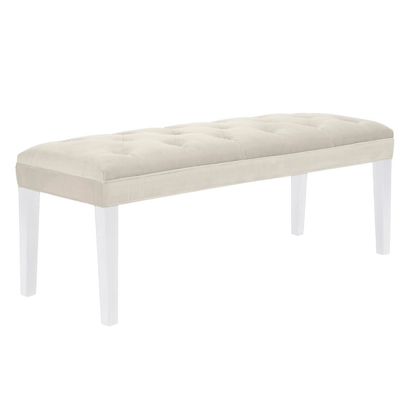 Charlotte Bench - High Gloss White Charlotte Bench - High Gloss White