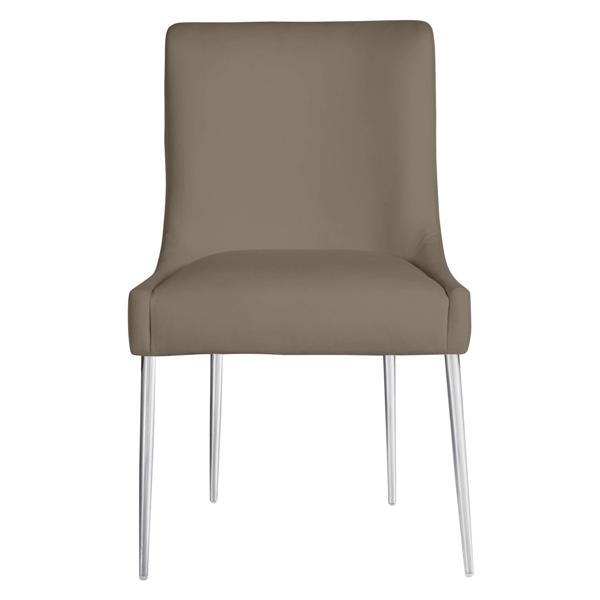 Elinor Dining Chair - Bright Nickel