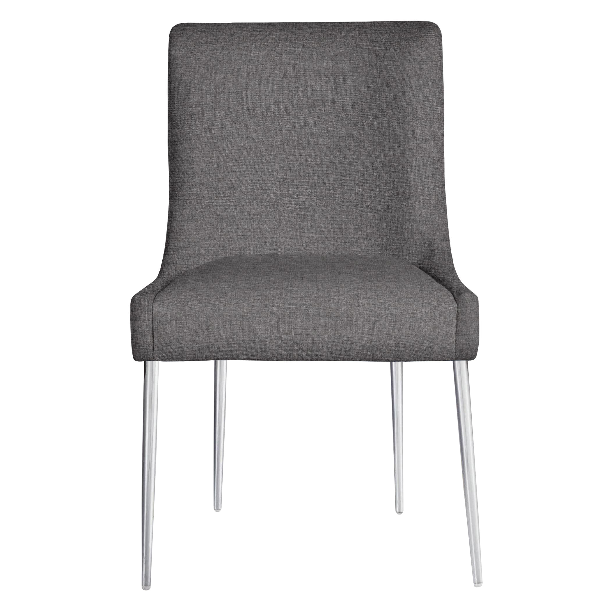 Elinor Dining Chair - Bright Nickel Elinor Dining Chair - Bright Nickel