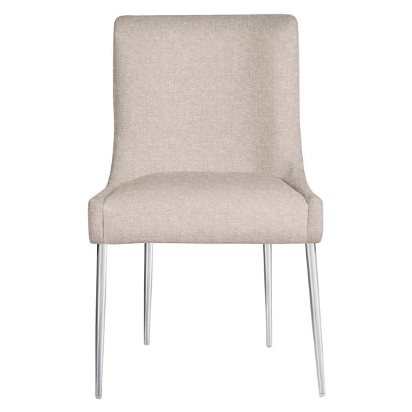Elinor Dining Chair - Bright Nickel Elinor Dining Chair - Bright Nickel