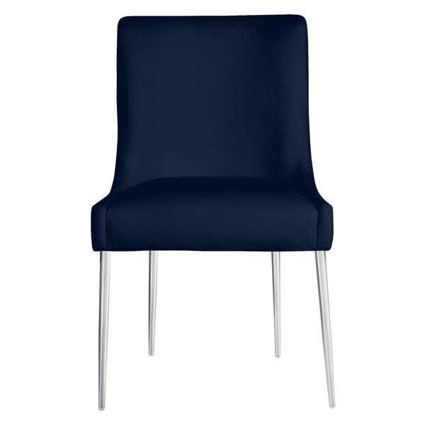 Elinor Dining Chair - Bright Nickel