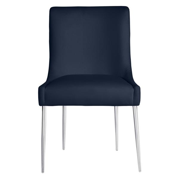 Elinor Dining Chair - Bright Nickel