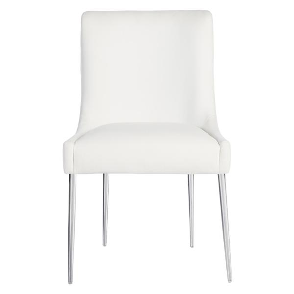 Elinor Dining Chair - Bright Nickel Elinor Dining Chair - Bright Nickel