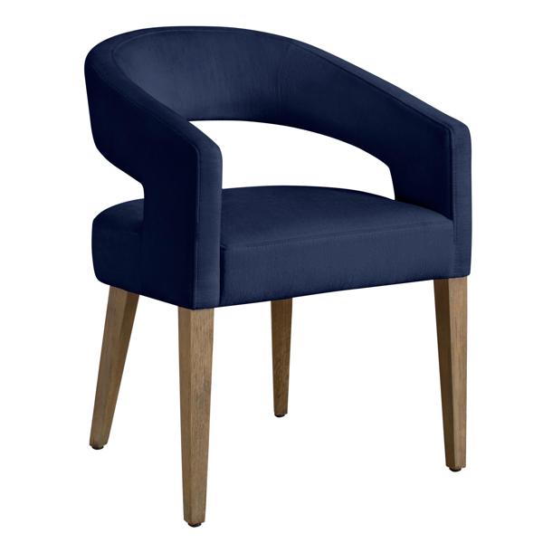 Philippa Dining Chair - Natural Grey