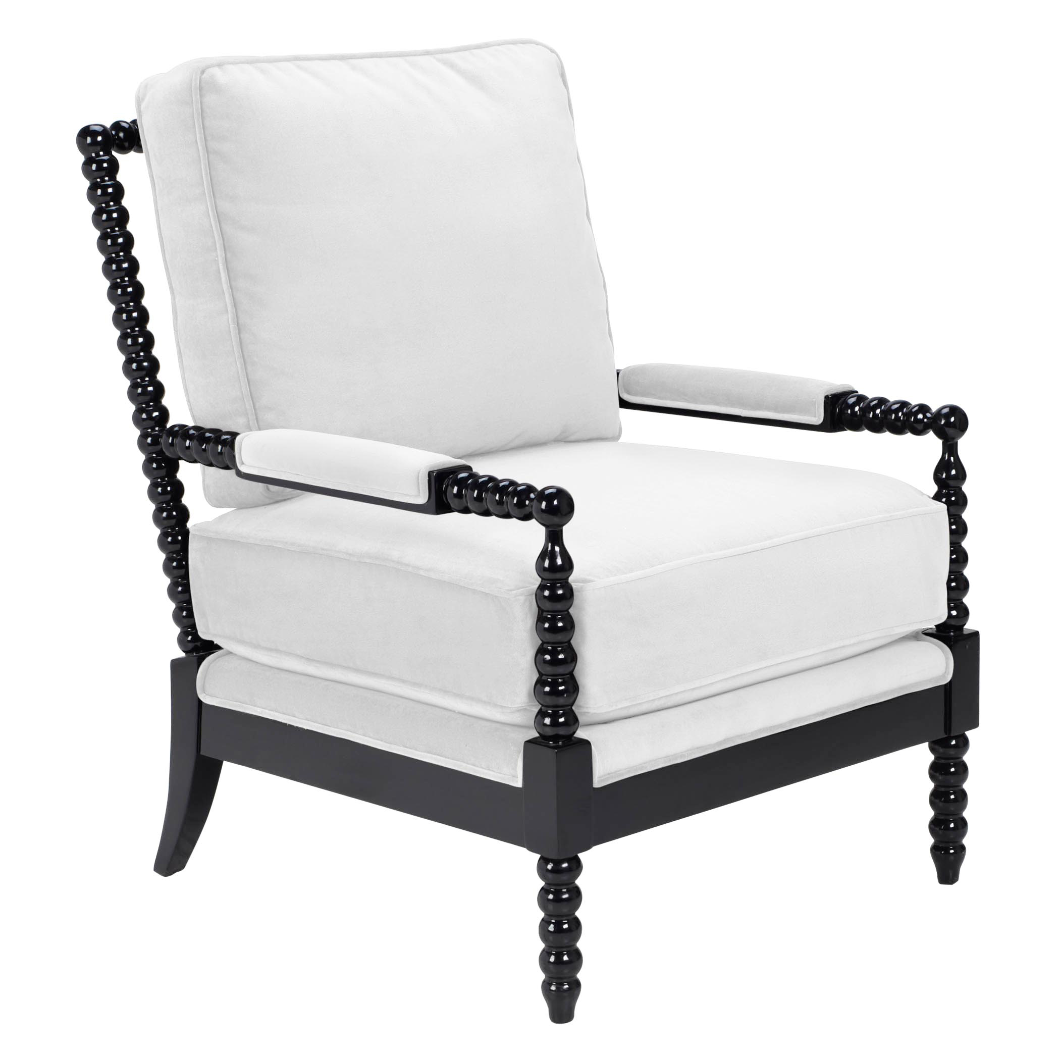 Spindle Chair - High Gloss Black