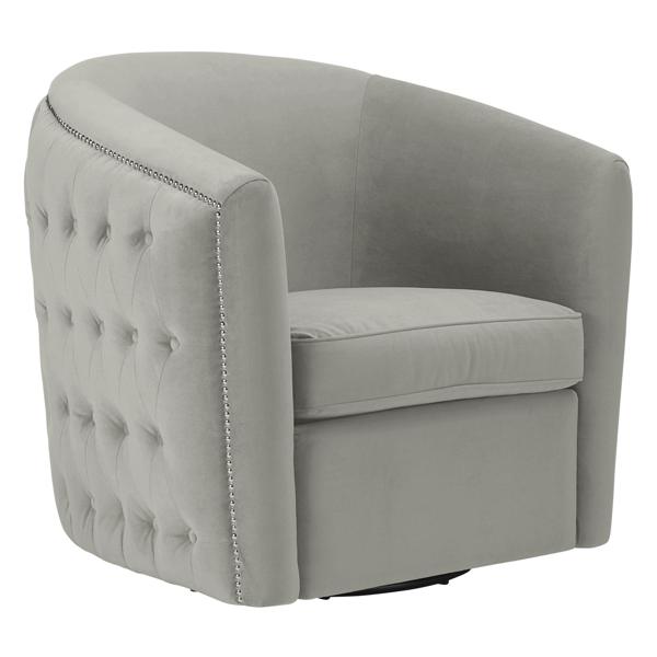 Aria Tufted Swivel Chair