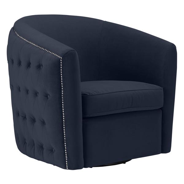 Aria Tufted Swivel Chair