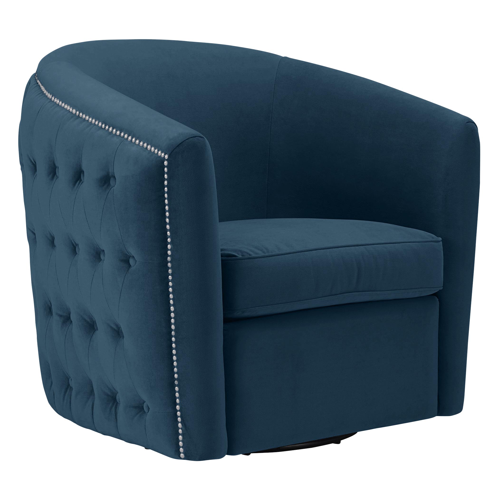 Aria Tufted Swivel Chair