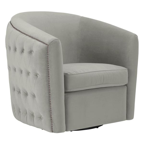 Aria Tufted Swivel Chair