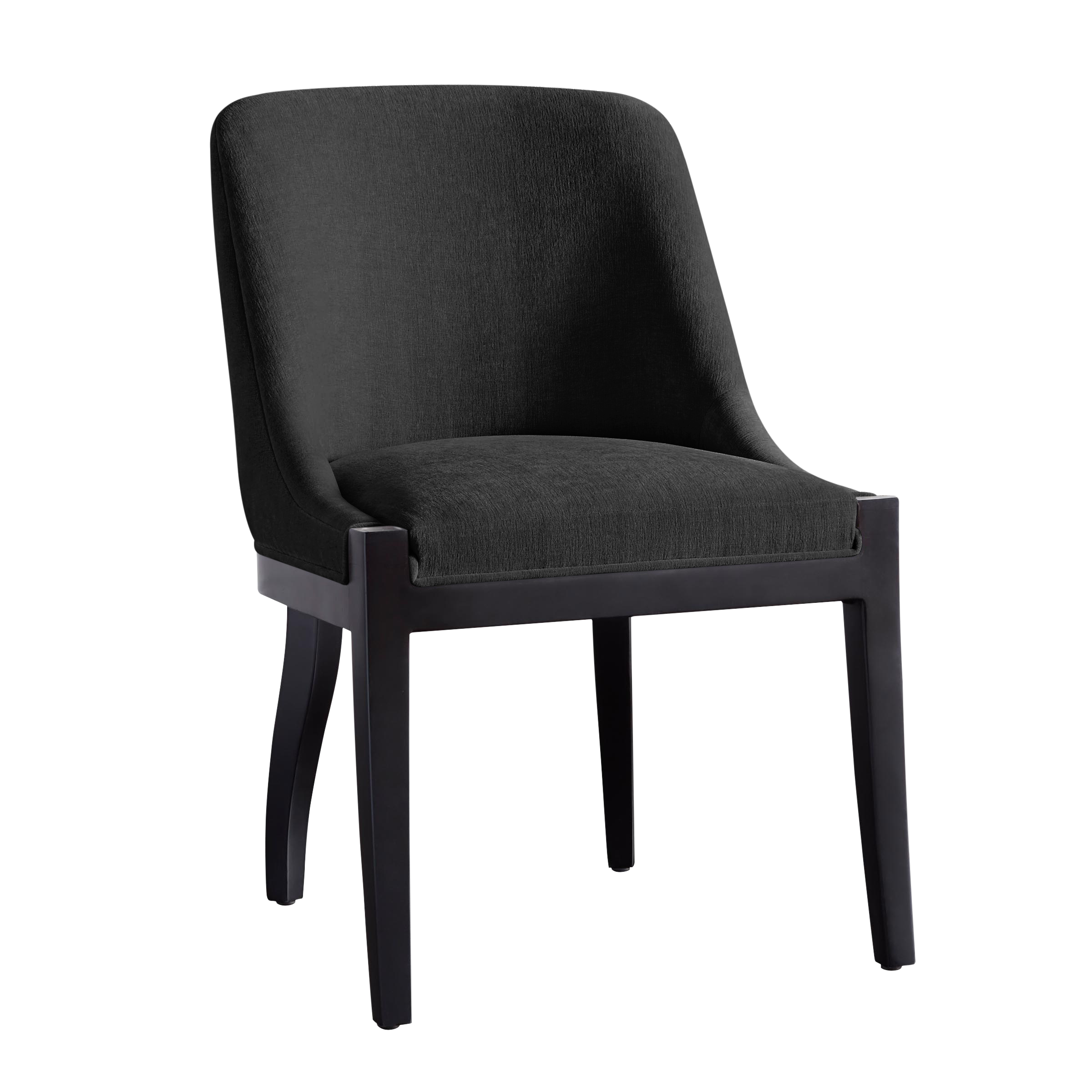 Lily Dining Chair - Matte Black Lily Dining Chair - Matte Black
