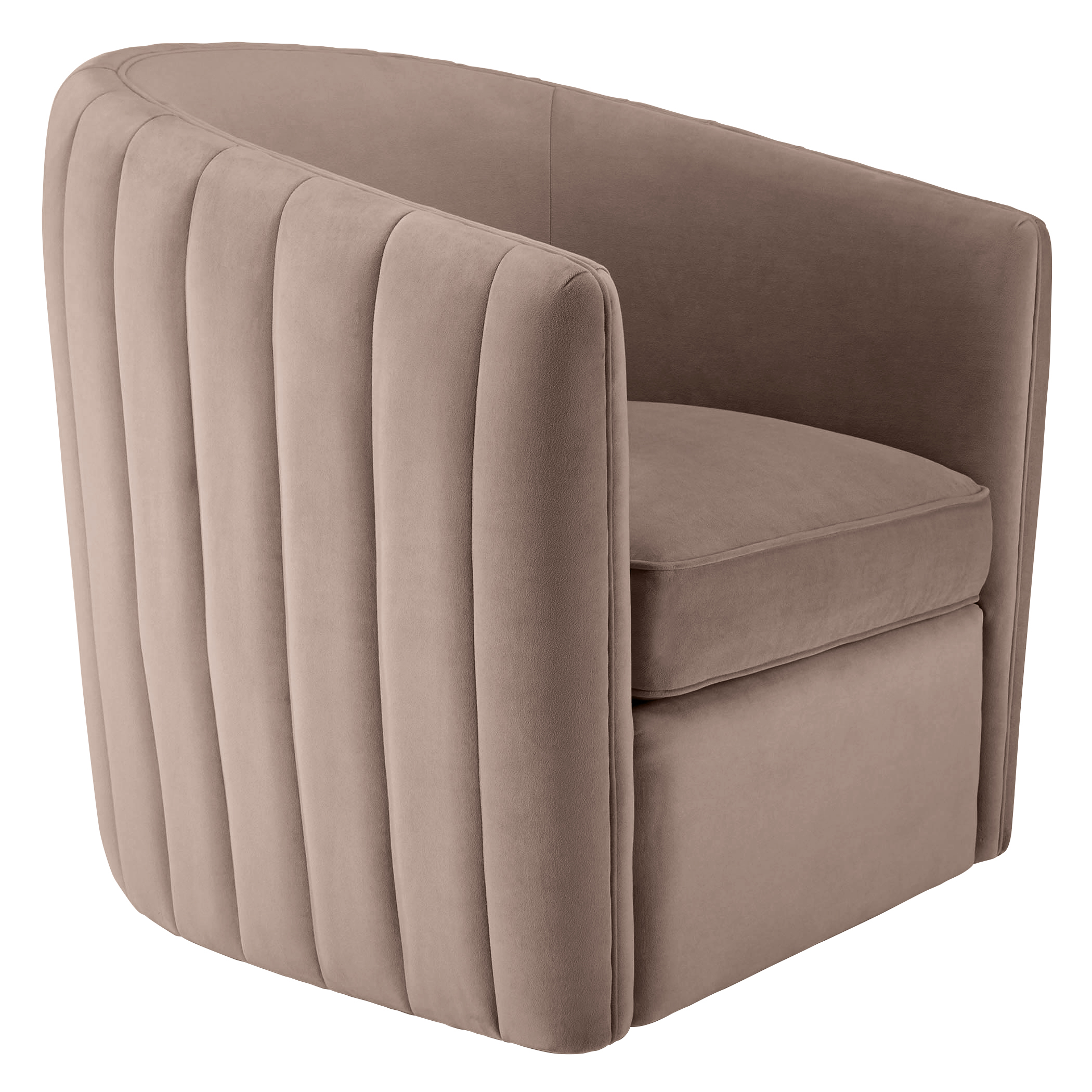 Aria Channeled Swivel Chair